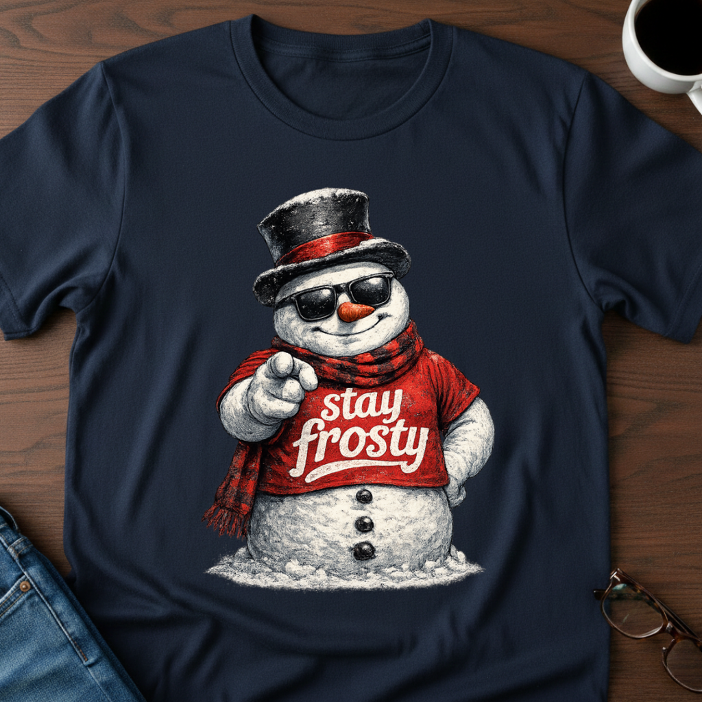 Stay Frosty Snowman T-Shirt