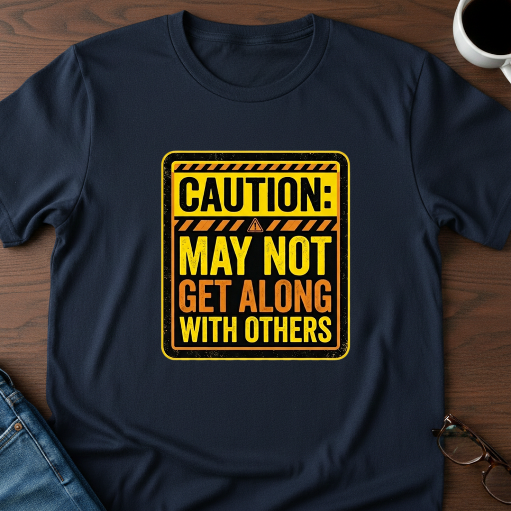 Caution: May Not Get Along With Others T-Shirt