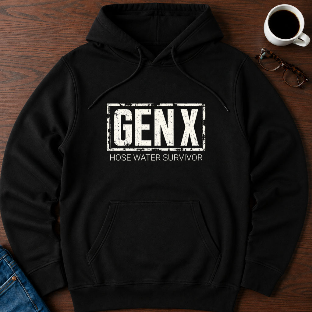 Gen X - Hose Water Survivor - Hoodie