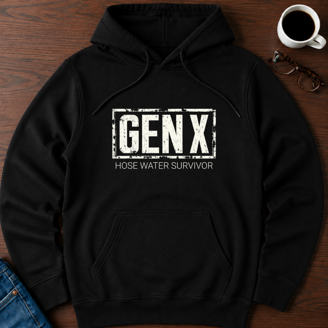 Gen X - Hose Water Survivor - Hoodie
