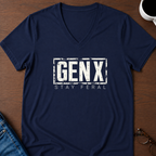 Gen X - Stay Feral V-Neck Tee