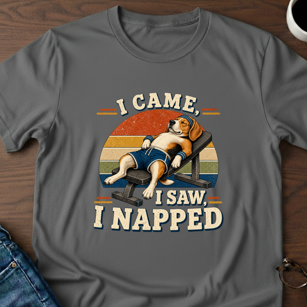I Came, I Saw, I Napped T-Shirt