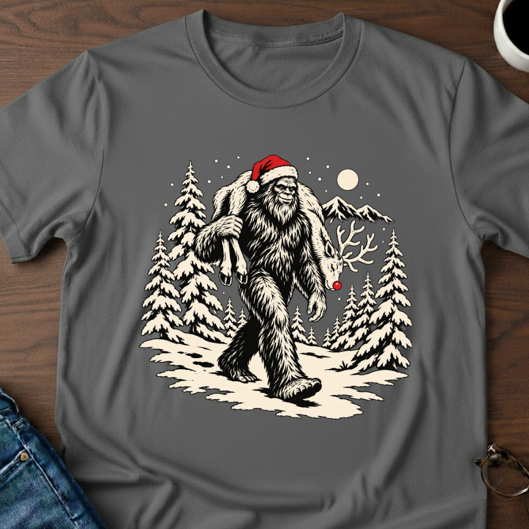 Squatch & Reindeer T-Shirt
