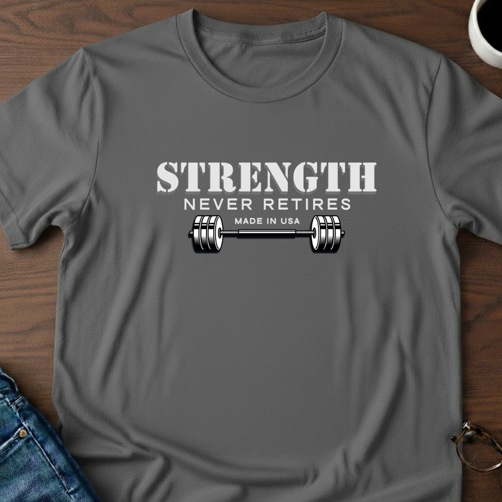 Strength Never Retires T-Shirt