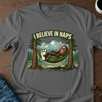 Bigfoot - I Believe In Naps T-Shirt