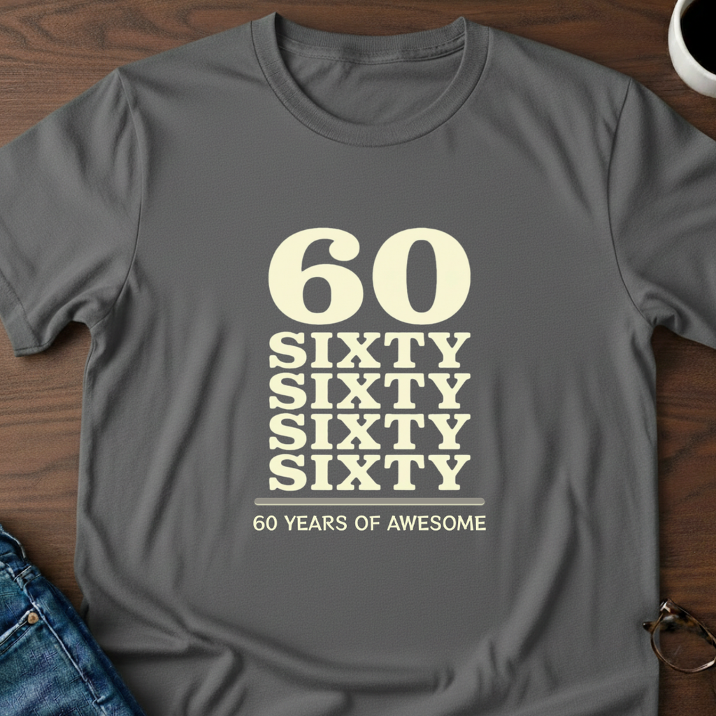 60 Years of Awesome T-Shirt