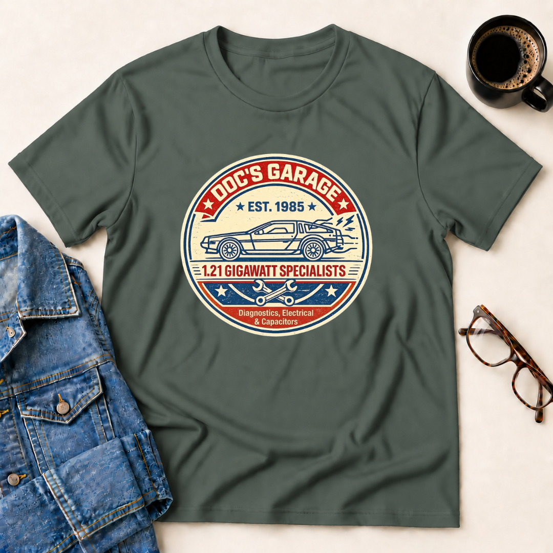 Doc's Garage T-Shirt