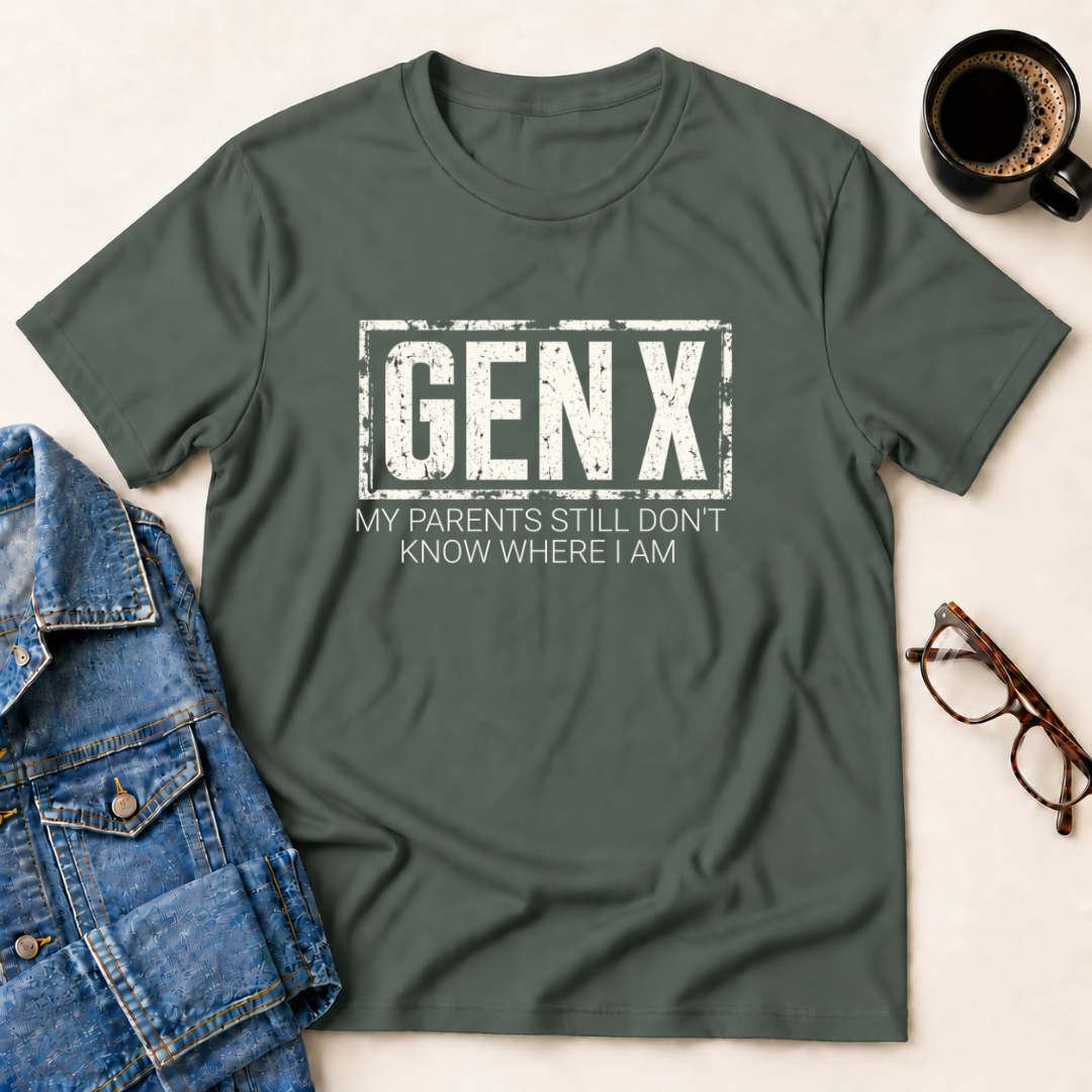 GenX - My Parents Still Don't Know Where I Am T-Shirt