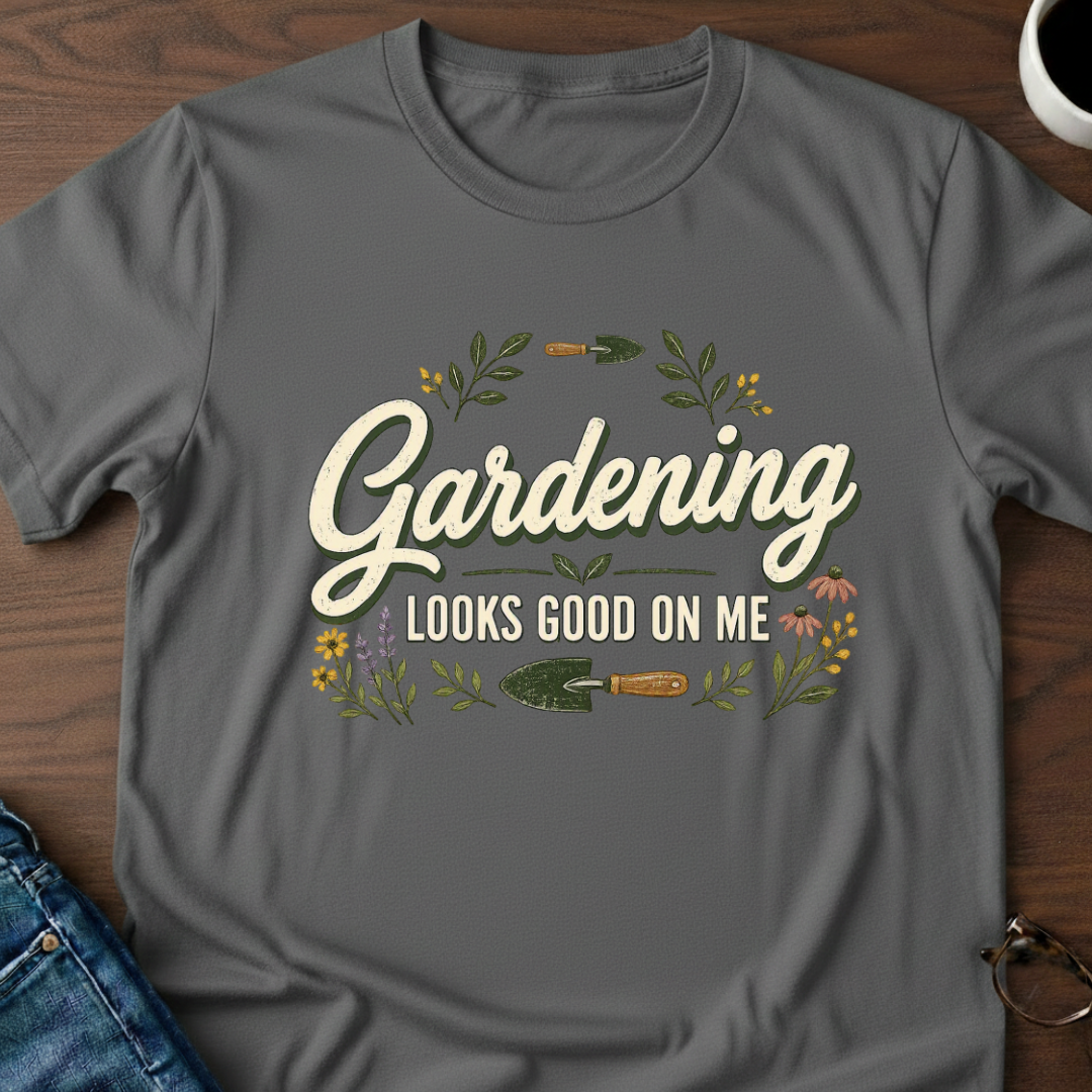 Gardening Looks Good On Me T-Shirt
