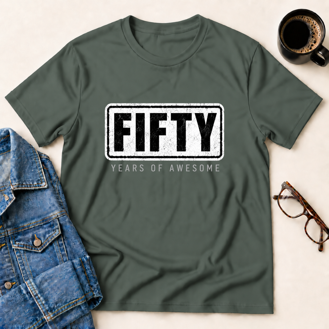 Fifty Years Of Awesome T-Shirt