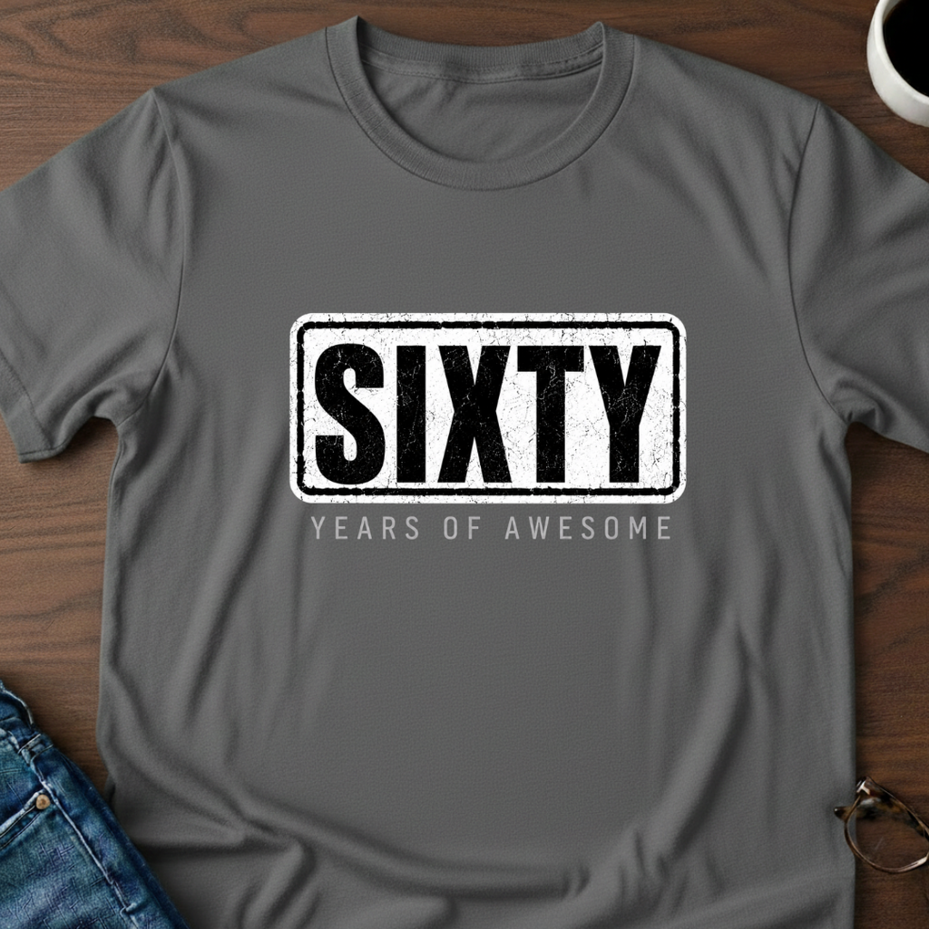 Sixty Years Of Awesome T-Shirt