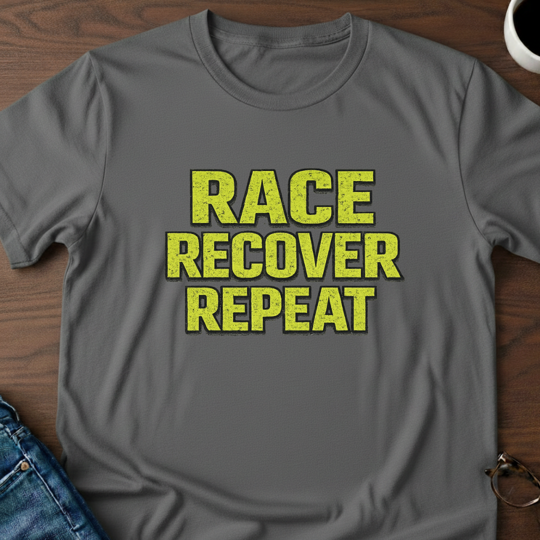 Race Recover Repeat T-Shirt