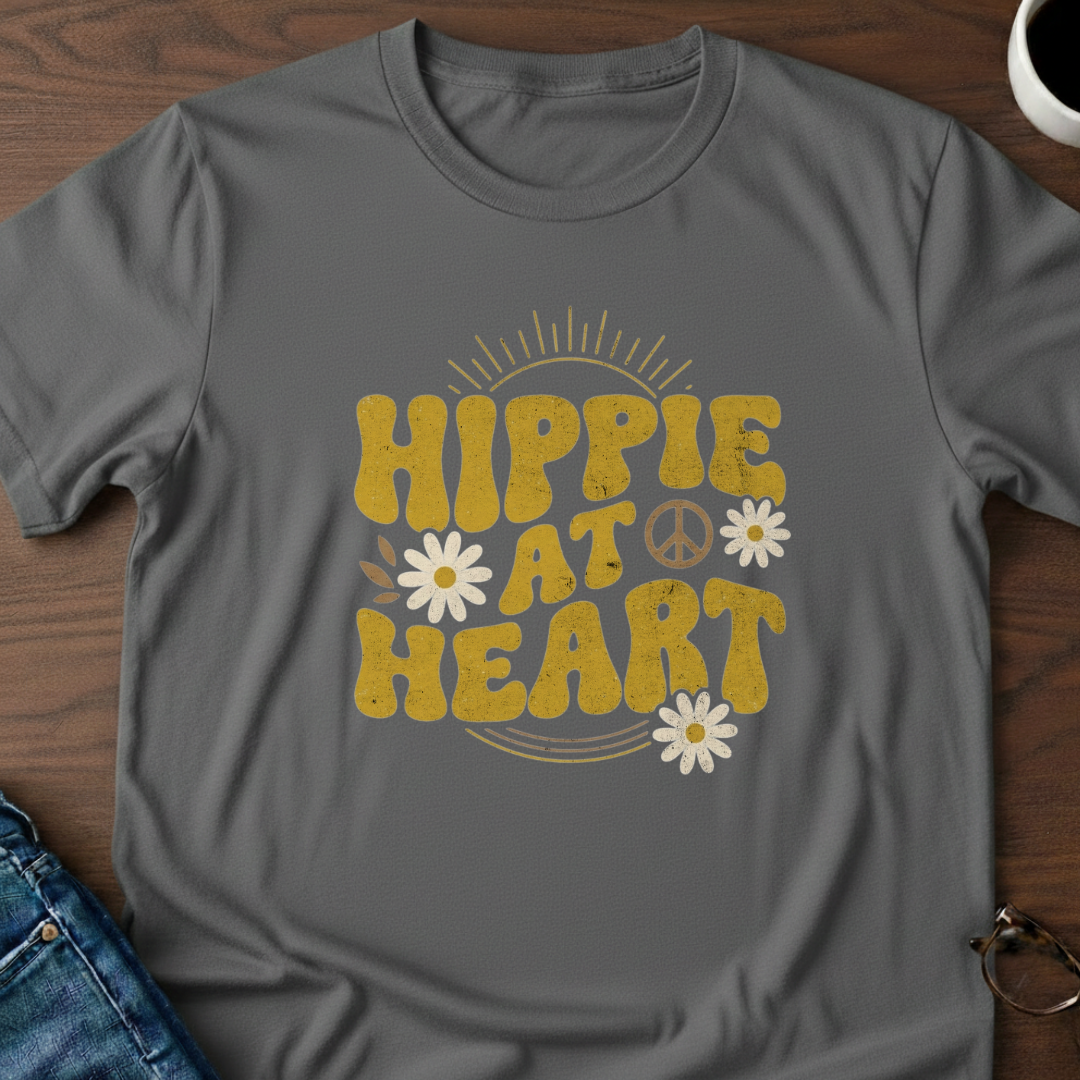 Hippie At Heart T-Shirt