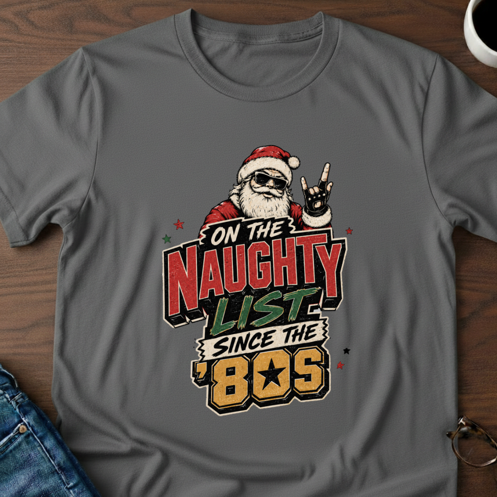 On The Naughty List Since The 80's T-Shirt