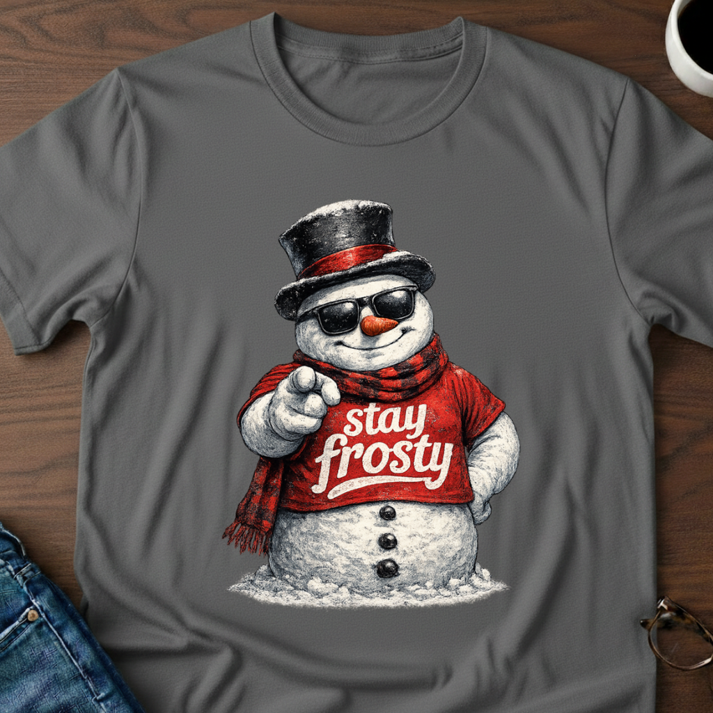 Stay Frosty Snowman T-Shirt