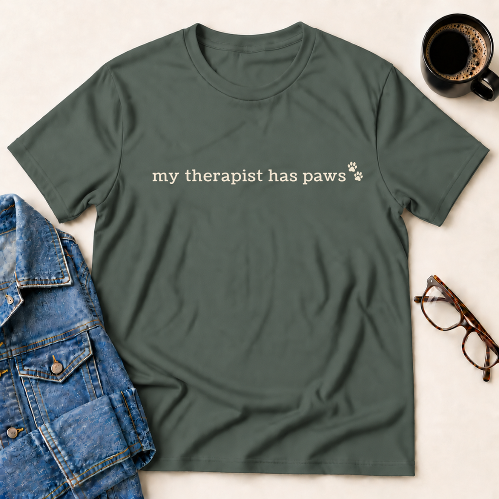 My Therapist Has Paws T-Shirt
