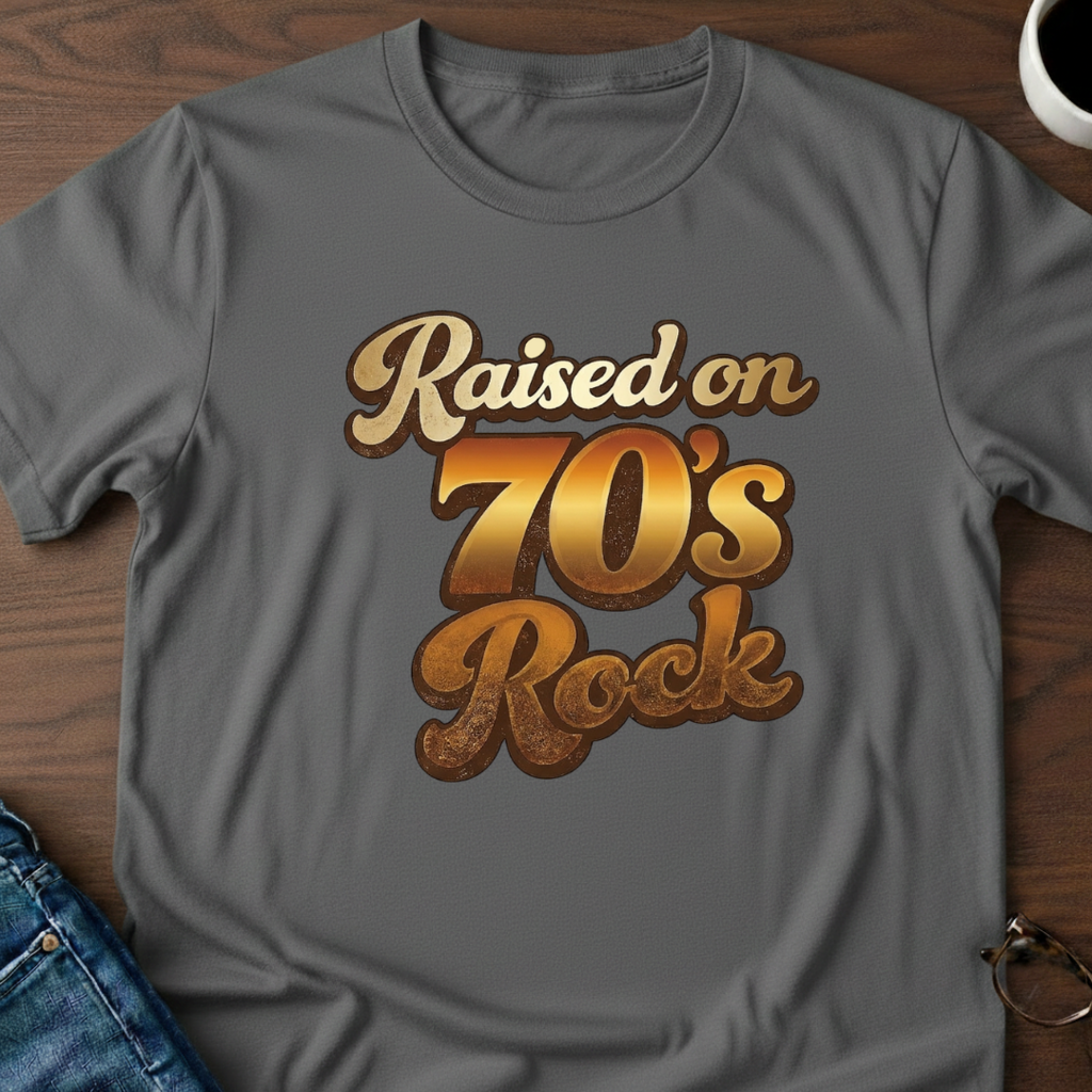 Raised On 70's Rock T-Shirt