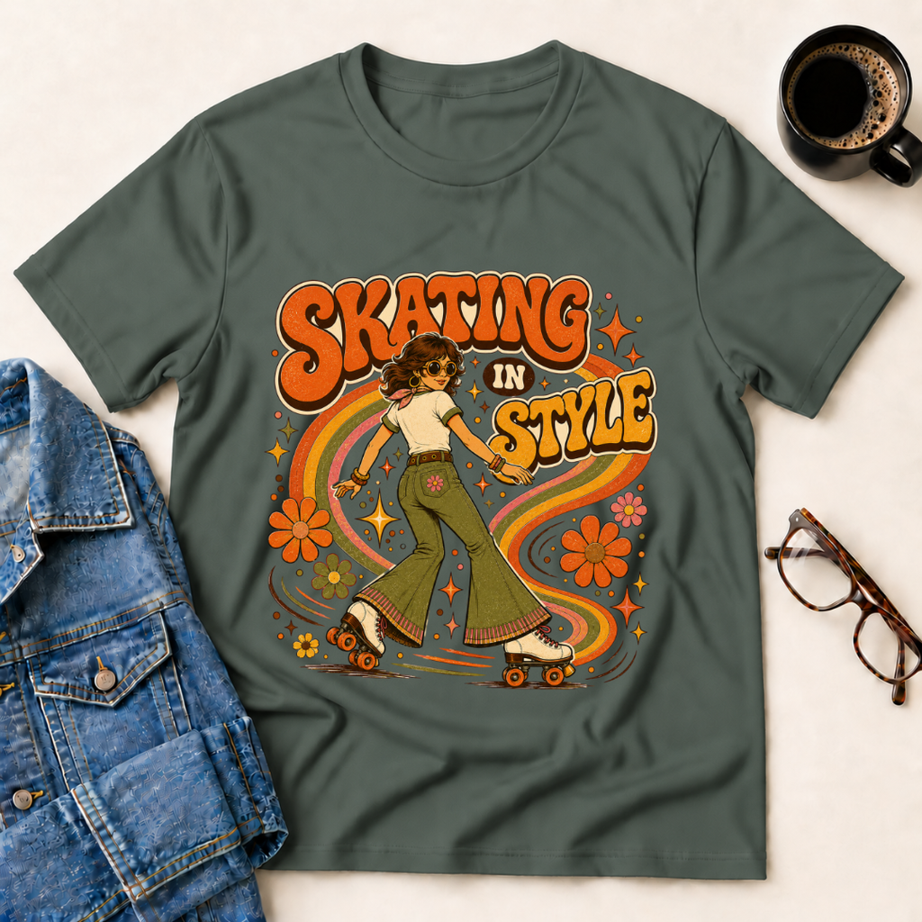 Skating In Style T-Shirt