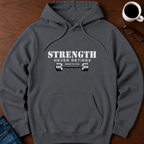 Strength Never Retires Hoodie