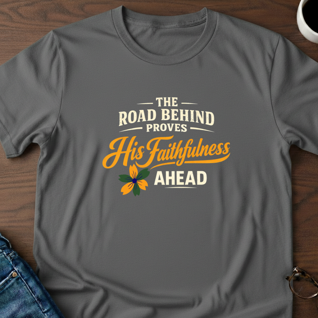 The Road Behind Proves His Faithfulness T-Shirt