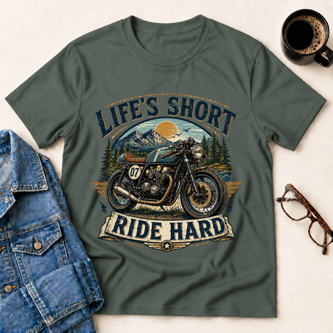 Life's Short, Ride Hard T-Shirt