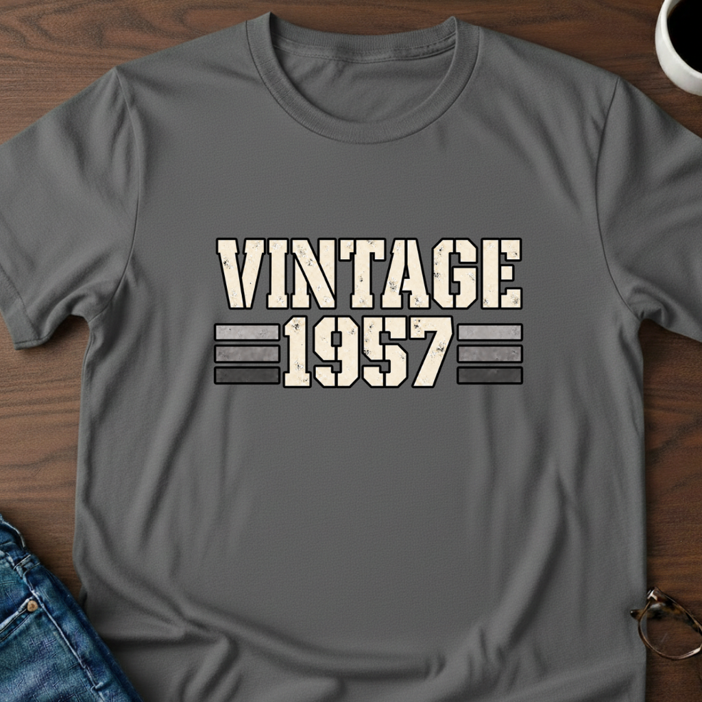 Vintage 1957 - Birthday T-Shirt