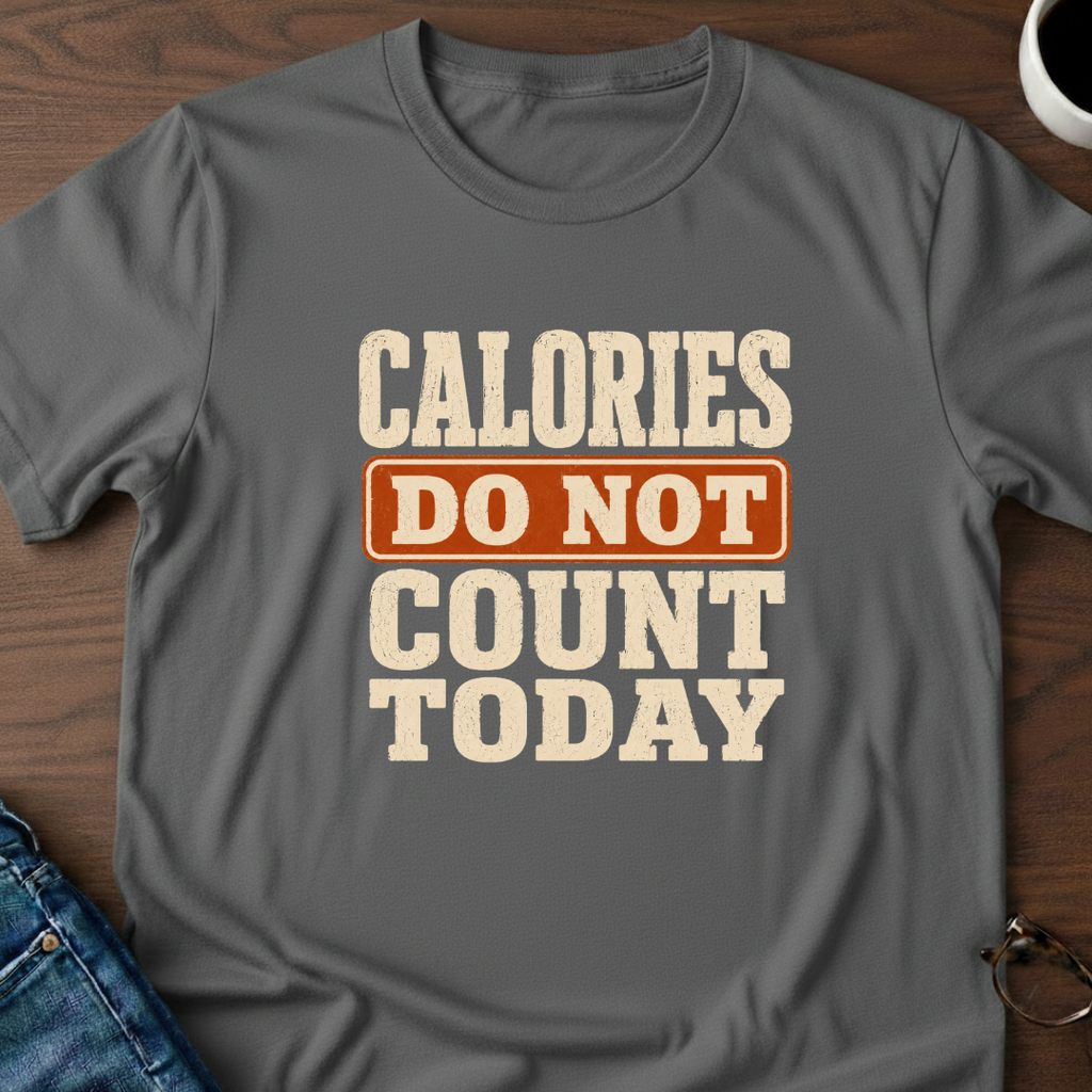 Calories Do Not Count Today T-Shirt