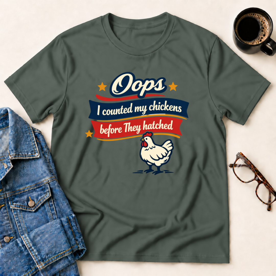 Oops!  I Counted My Chickens T-Shirt