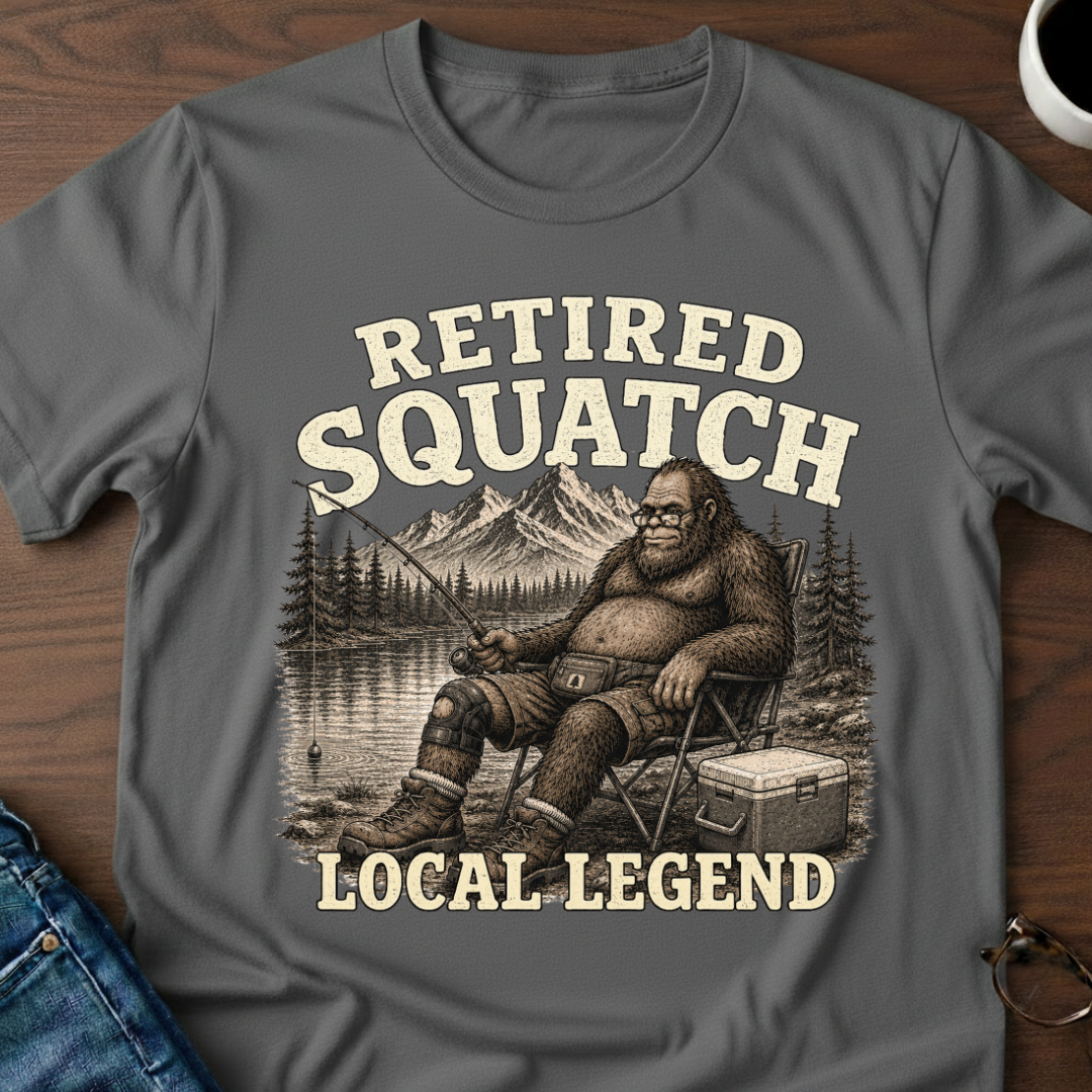 Retired Squatch - T-Shirt