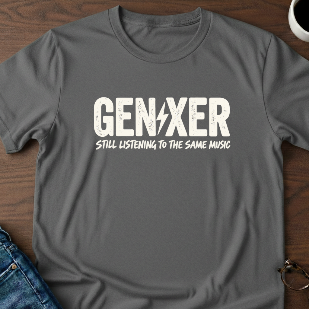 Gen-Xer Still Listening To The Same Music T-Shirt