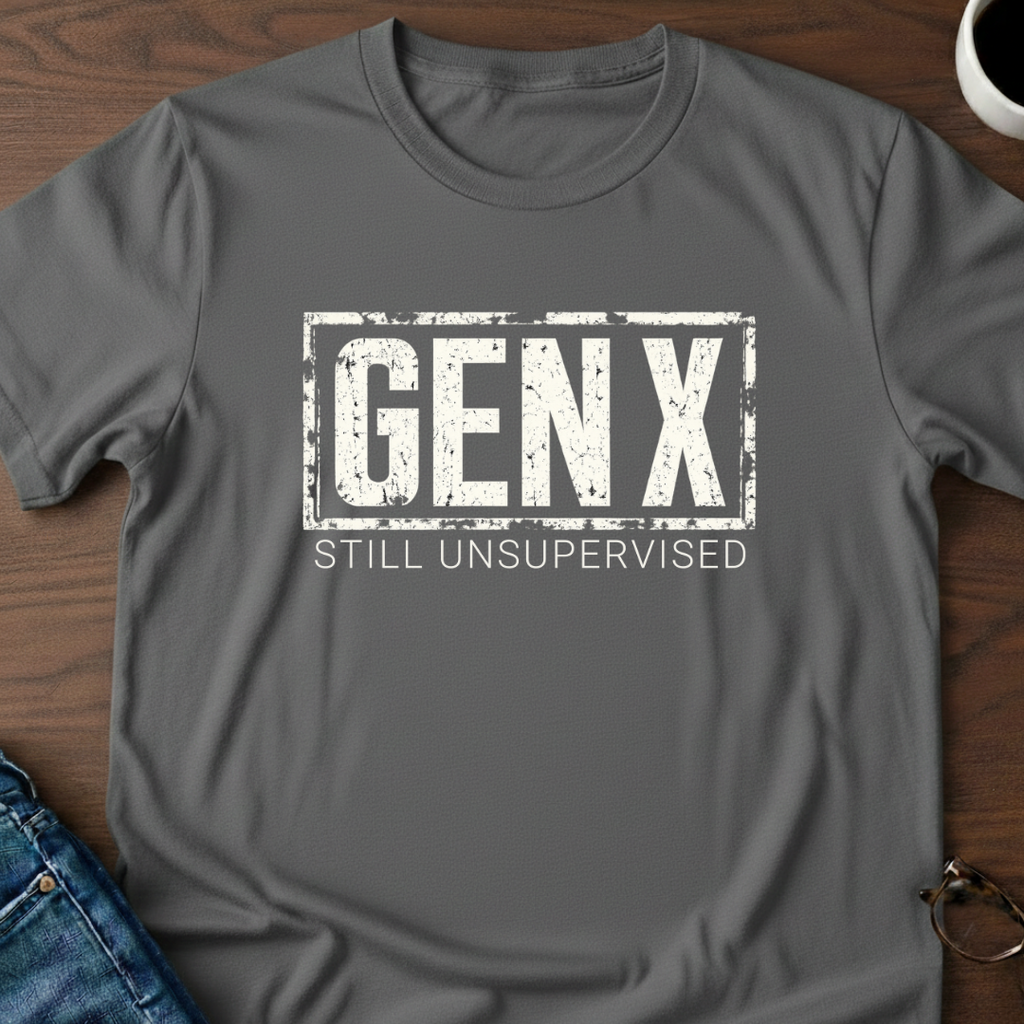 Gen X-Still Unsupervised T-Shirt