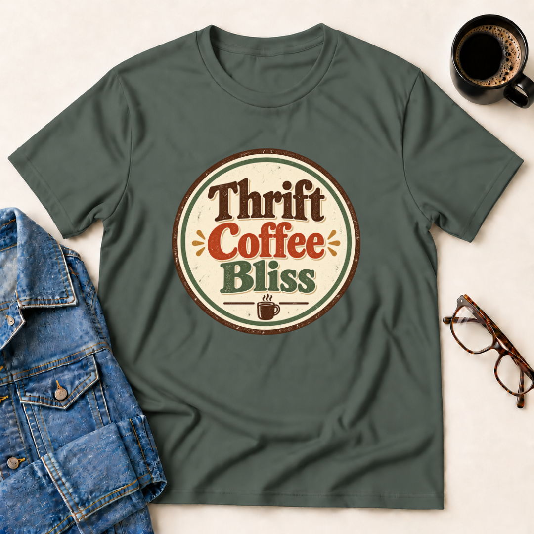Thrift - Coffee - Bliss T-Shirt
