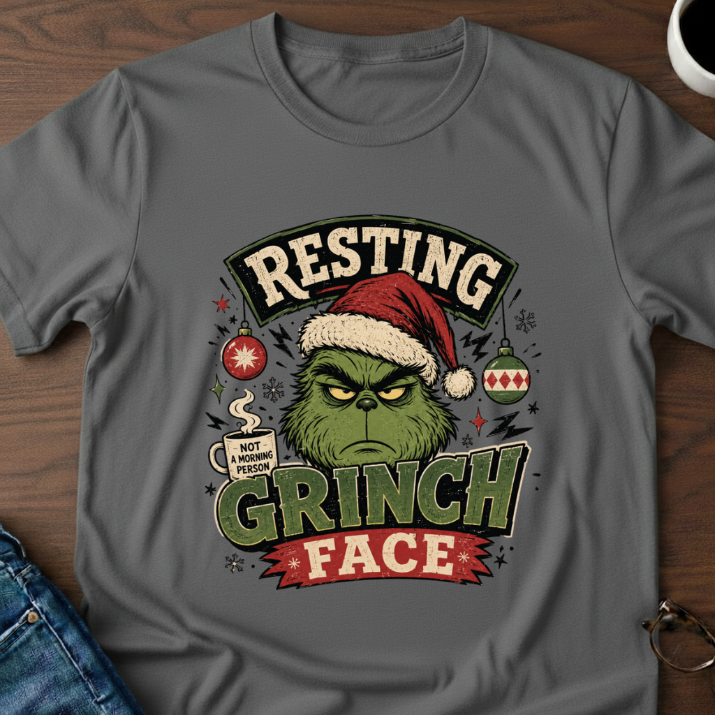 Resting Grinch Face T-Shirt