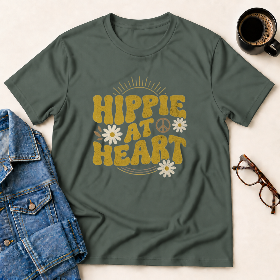Hippie At Heart T-Shirt