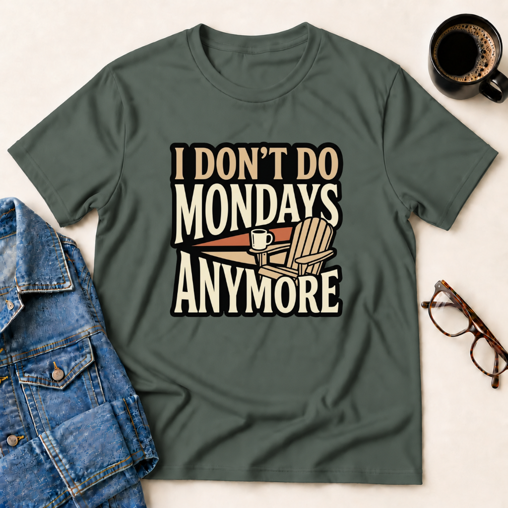 I Don't Do Mondays Anymore T-Shirt