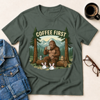 Bigfoot - Coffee First - T-Shirt