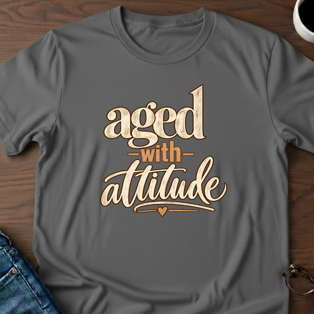 Aged With Attitude T-Shirt