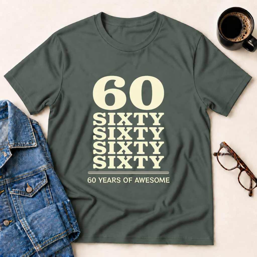 60 Years of Awesome T-Shirt