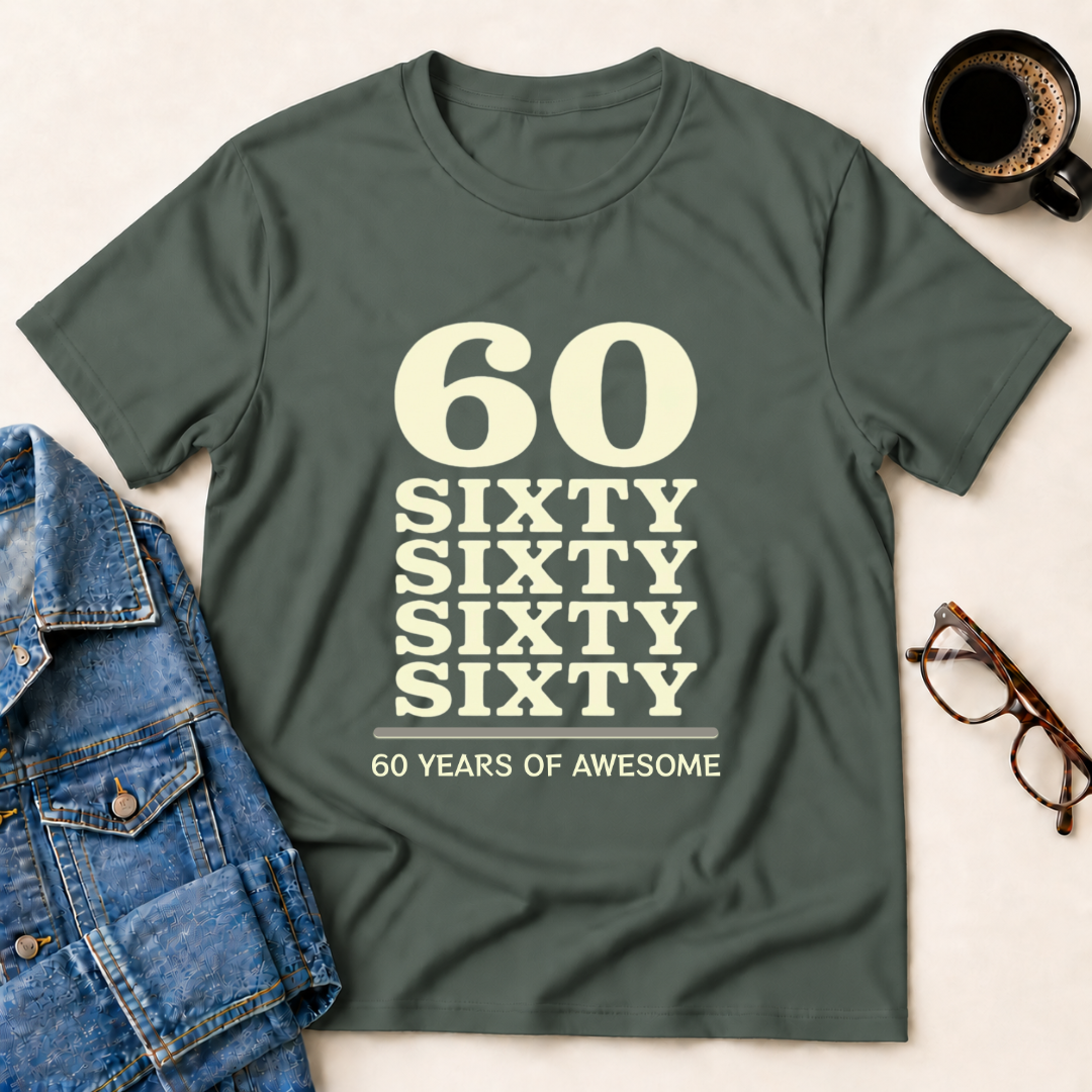 60 Years of Awesome T-Shirt