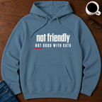 Not Friendly, But Good With Cats Hoodie