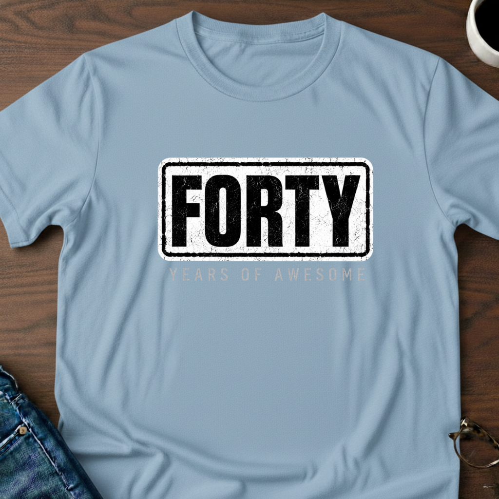 Forty Years Of Awesome T-Shirt