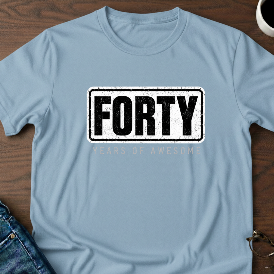 Forty Years Of Awesome T-Shirt