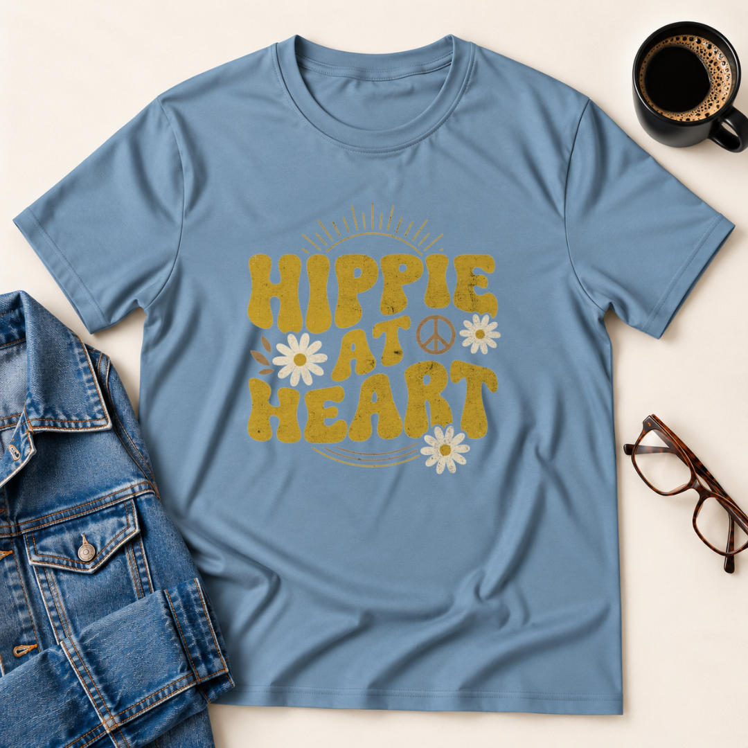 Hippie At Heart T-Shirt