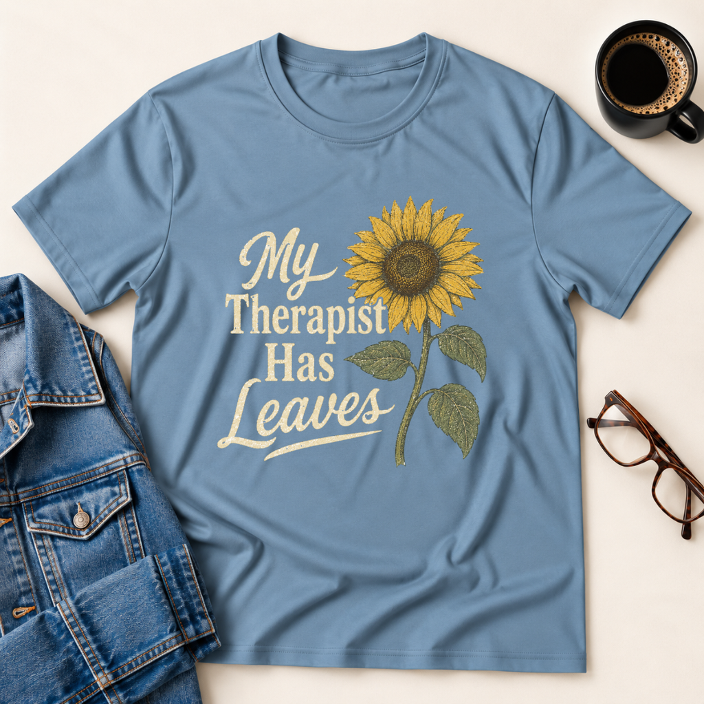 My Therapist Has Leaves T-Shirt