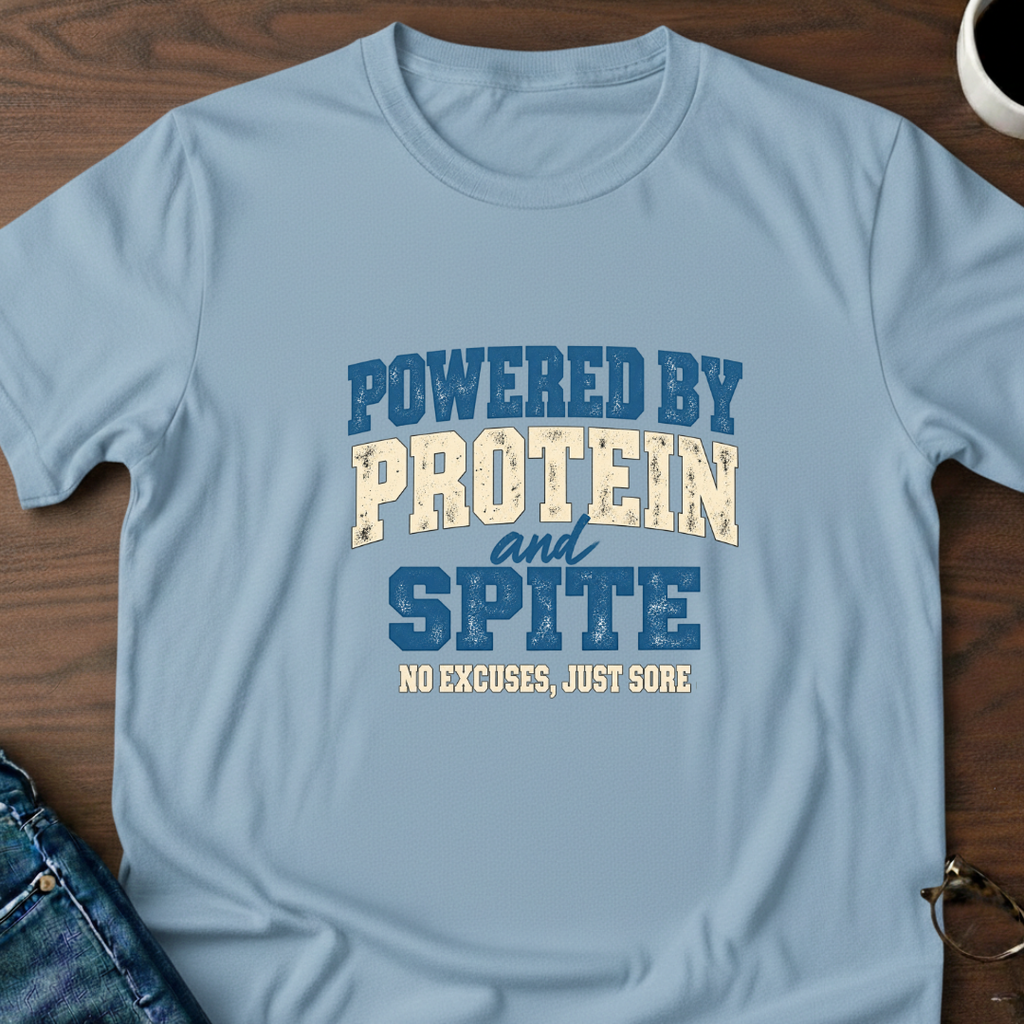 Powered By Protein & Spite T-Shirt