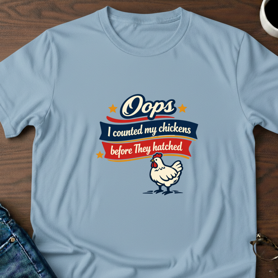 Oops!  I Counted My Chickens T-Shirt