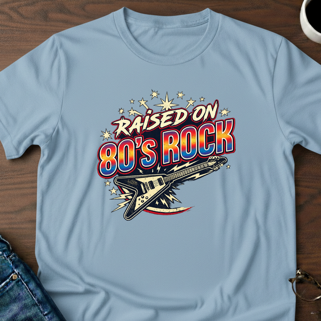Raised On 80's Rock T-Shirt