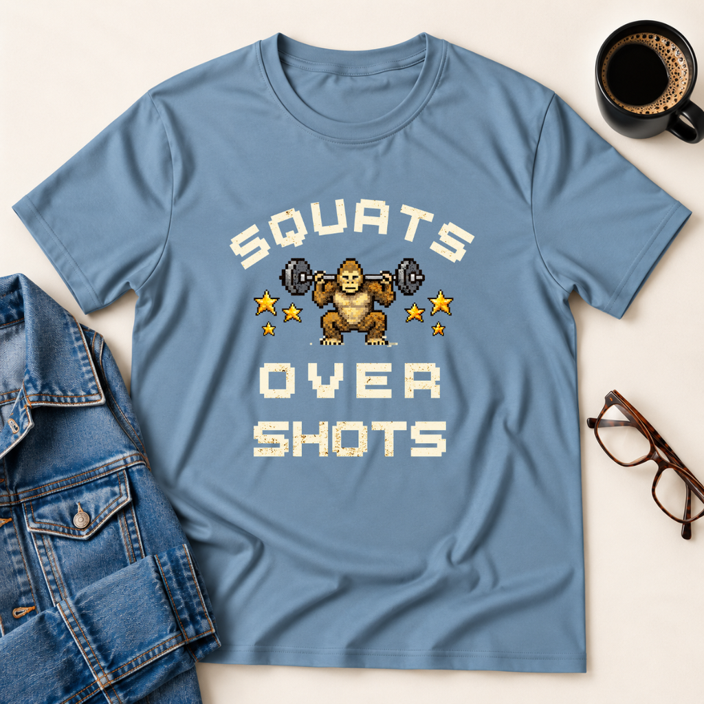 Squats Over Shots T-Shirt