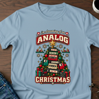 I'm Dreaming Of An Analog Christmas T-Shirt