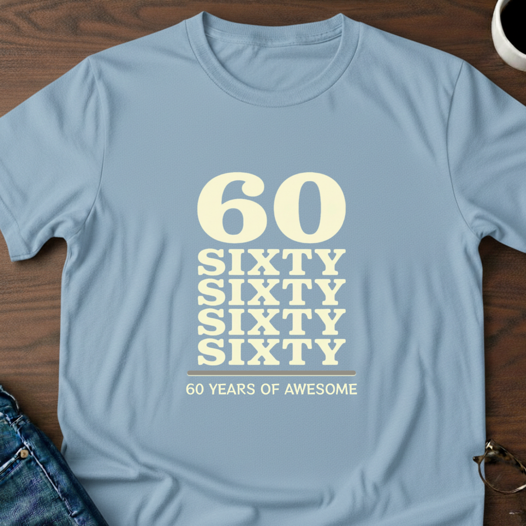 60 Years of Awesome T-Shirt
